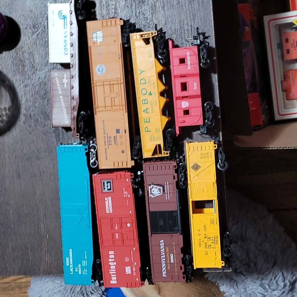 8 trains